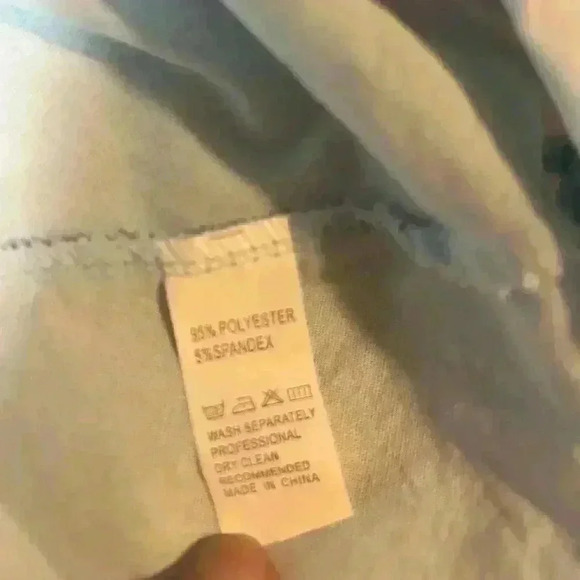 Womans Boho Baby Blue Maxi Dress w Pockets sz XL - Picture 9 of 12